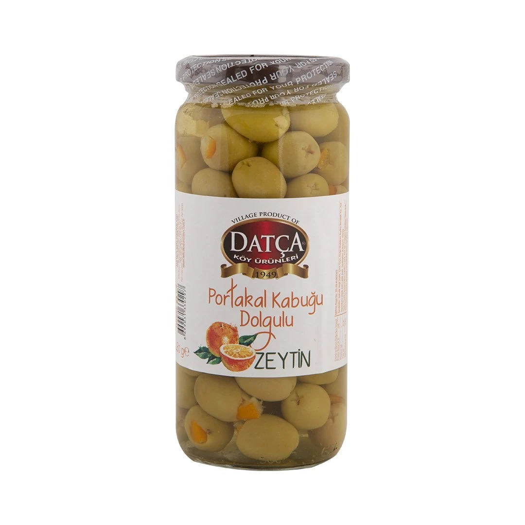 Datça Portakal Dolgulu Zeytin 480 Gr