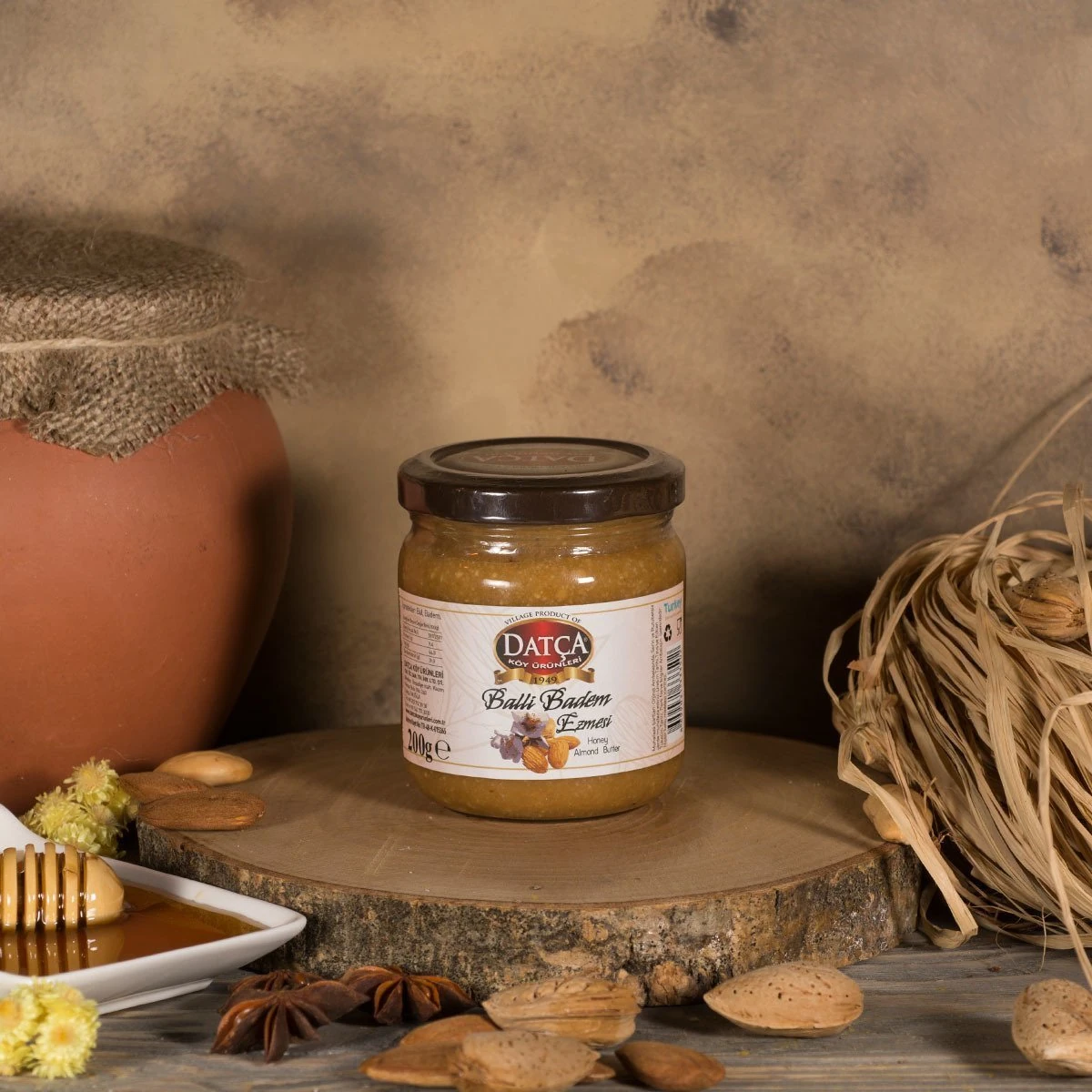 Datça Ballı Badem Ezmesi 200 Gr
