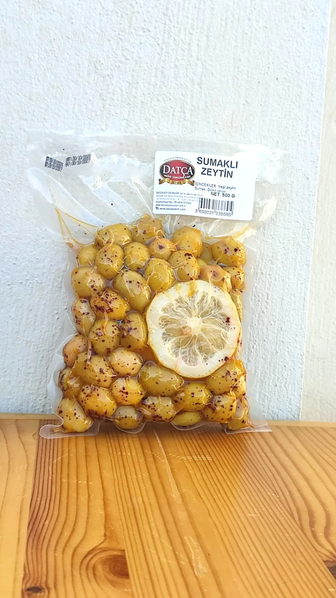Sumaklı Zeytin 500 G