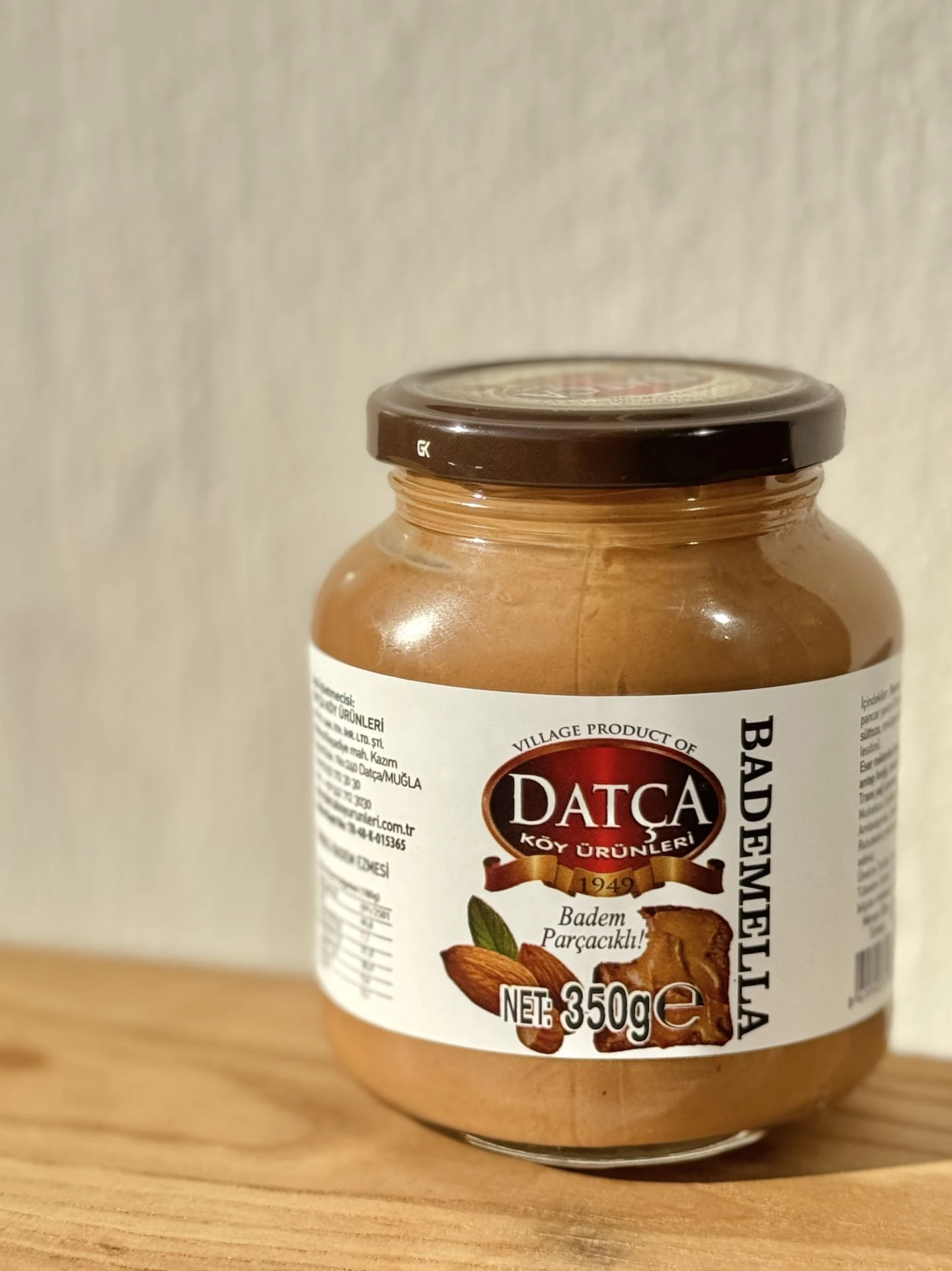 Bademella Badem Parçacıklı Badem  Ezmesi 350 Gr