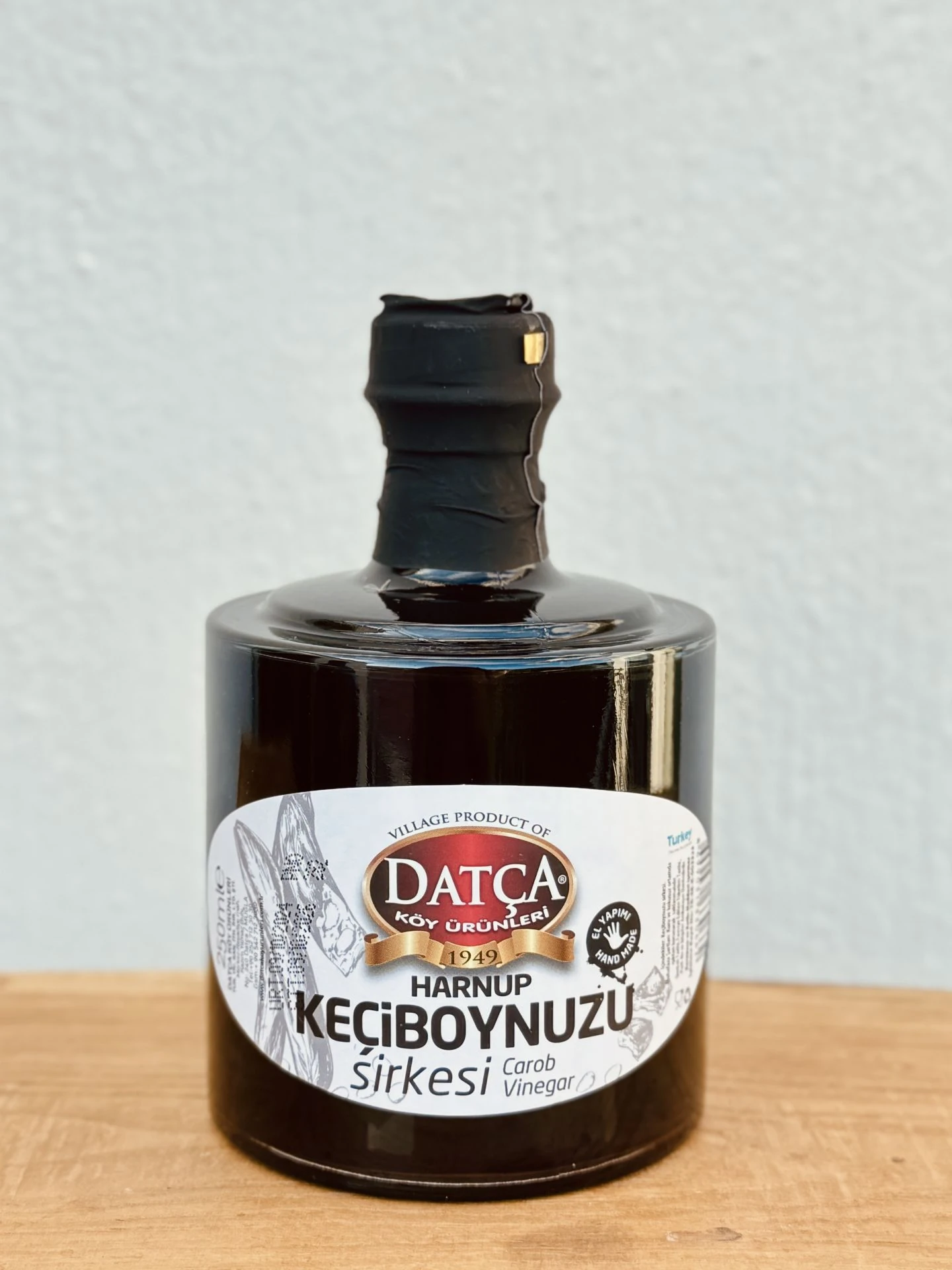Datça Keçiboynuzu Sirkesi Kule Şişe 250 Ml Alt