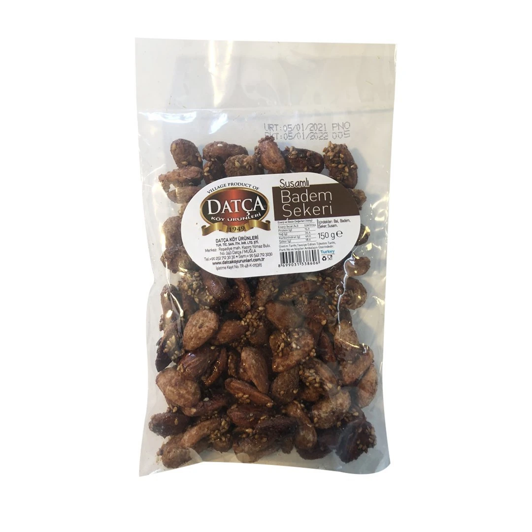 Datça Susamlı Badem Şekeri 150 Gr