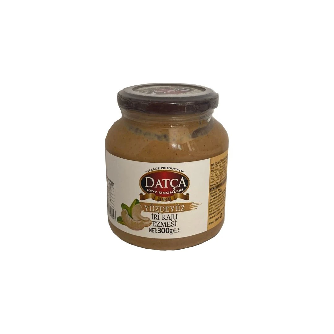 %100 Şekersiz İri Kaju Ezmesi 300 g