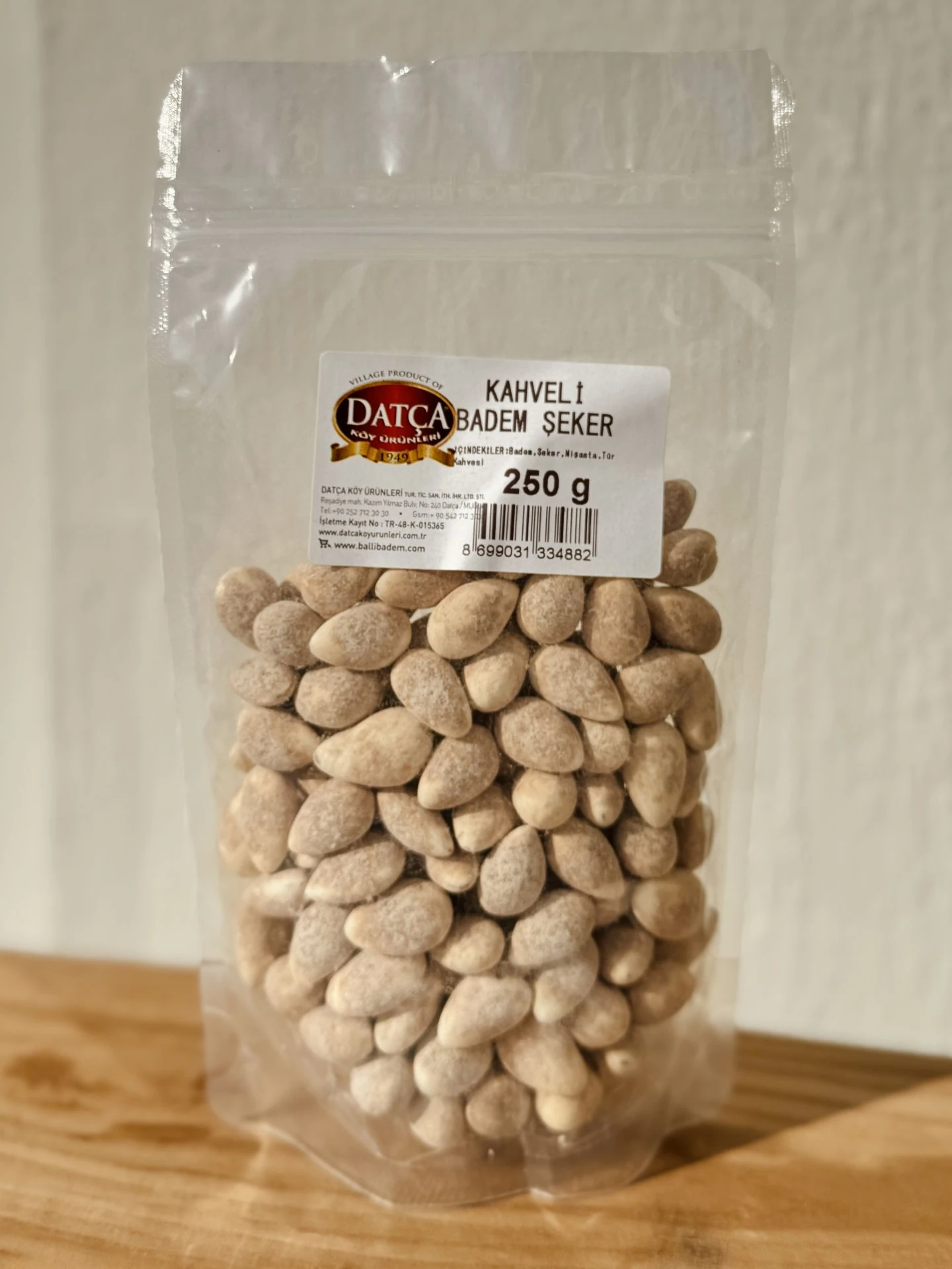 Kahveli Badem Şekeri 250 g