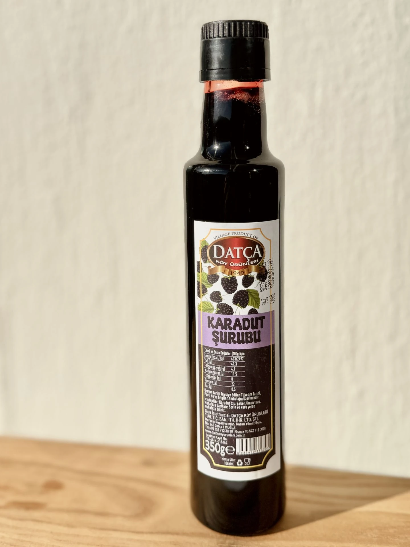 Karadut Şurubu 350 gr.