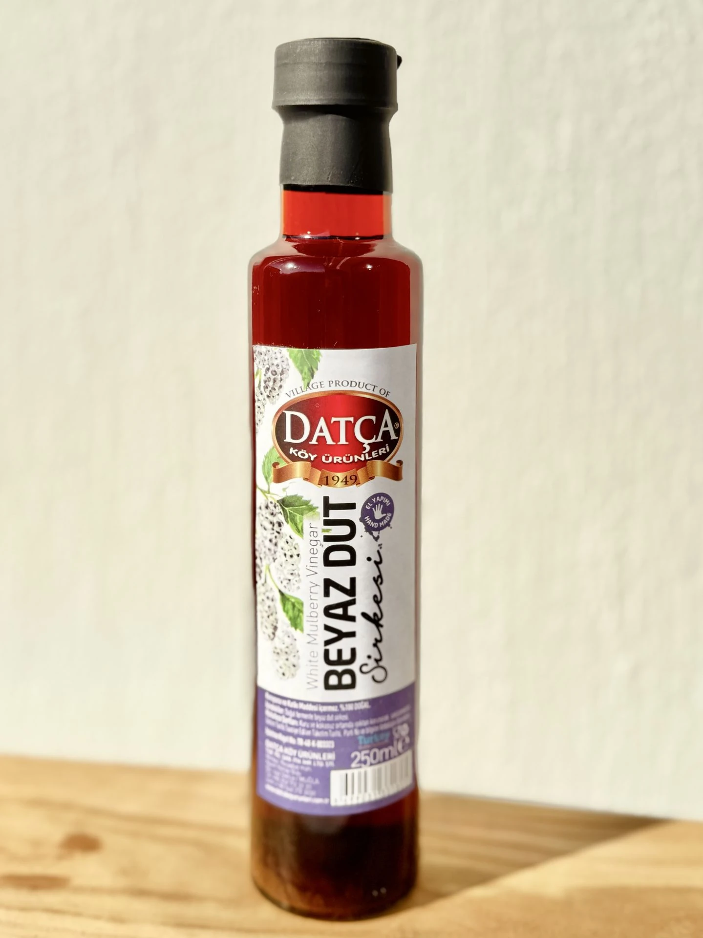 Datça Beyaz Dut Sirkesi 250ml