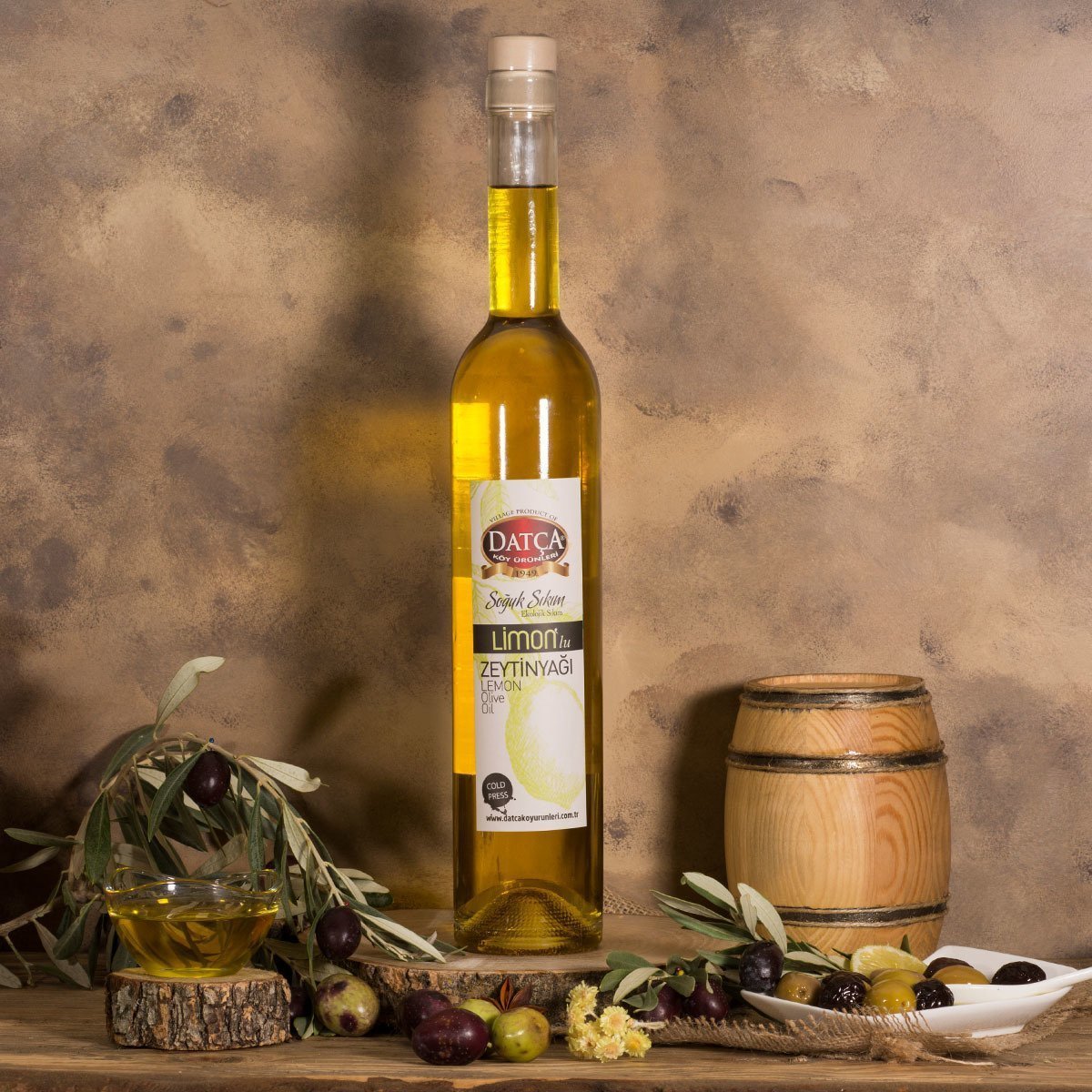 Datça Limonlu Zeytinyağı 500 Ml