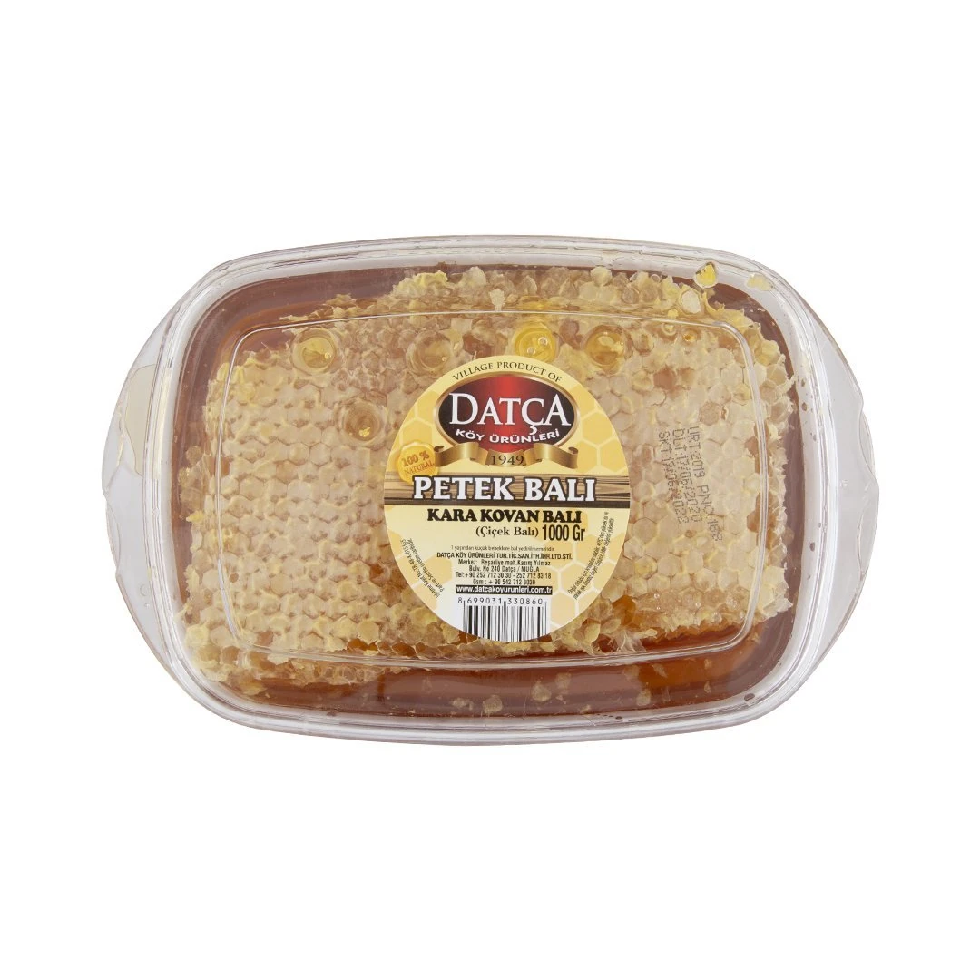 Datça Karakovan Petek Çiçek Balı 1000 Gr