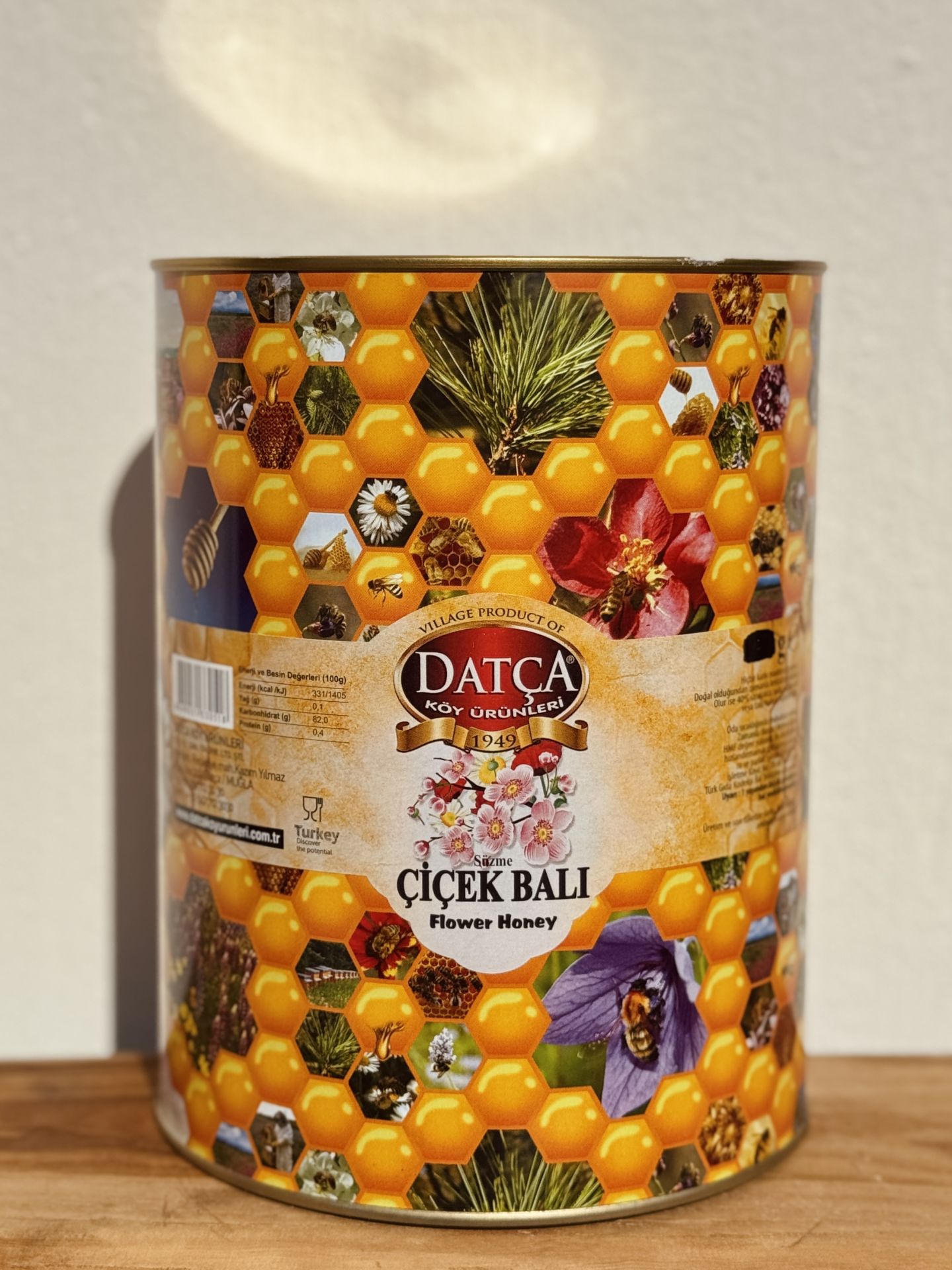Datça Çiçek Balı 4700 gr Teneke