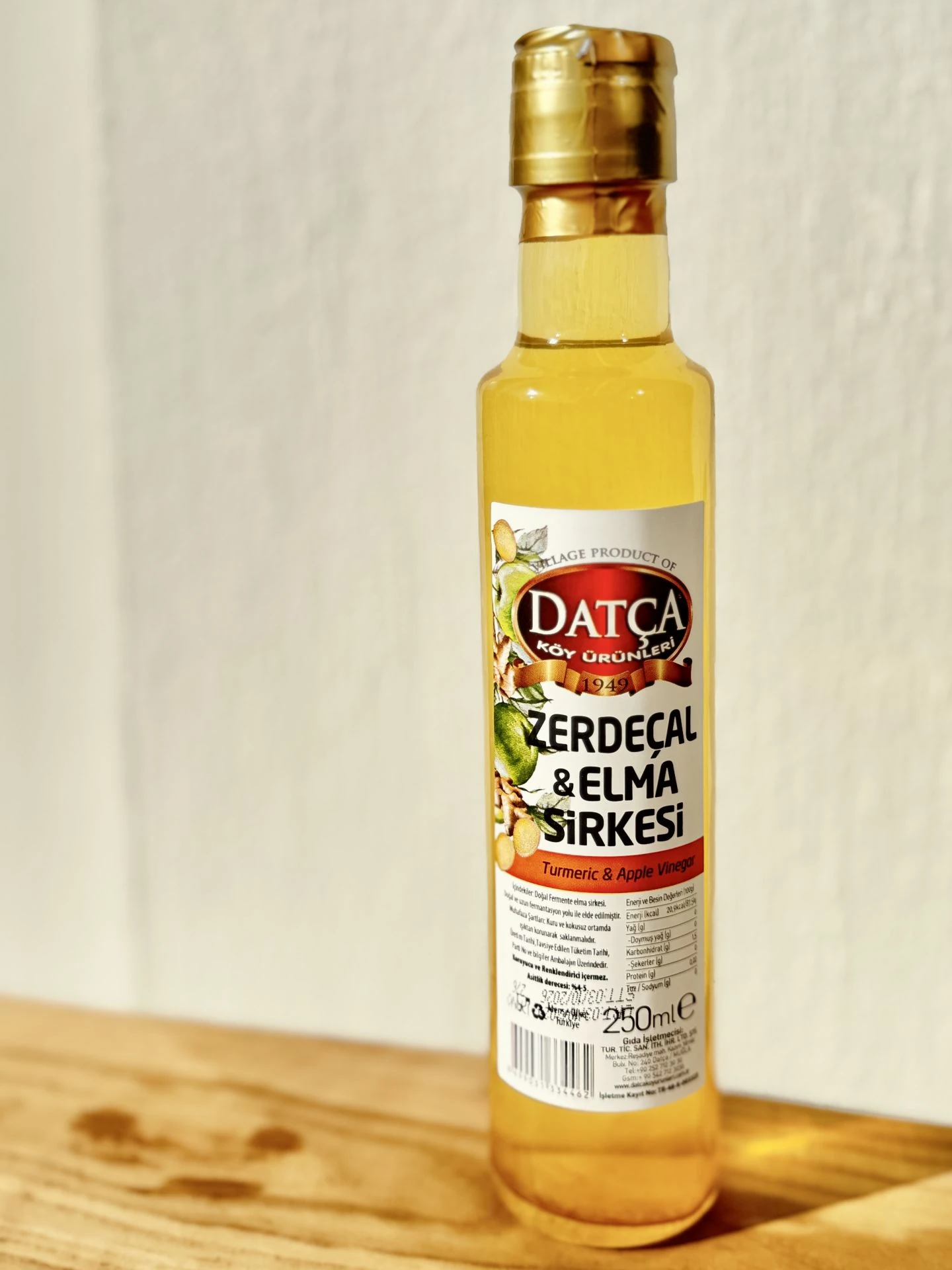 Zerdeçal & Elma Sirkesi 250 ML