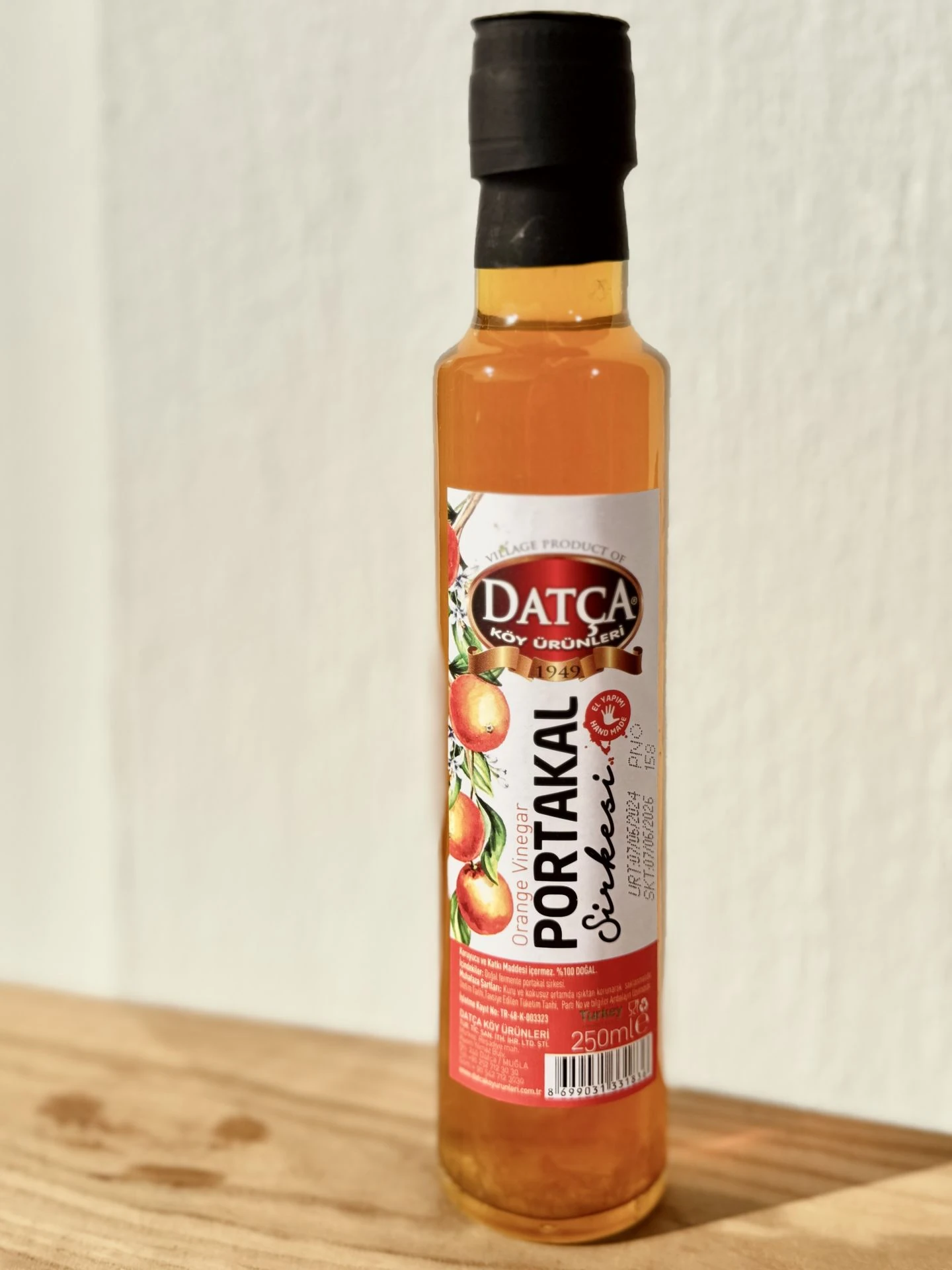 Portakal Sirkesi 250 ML