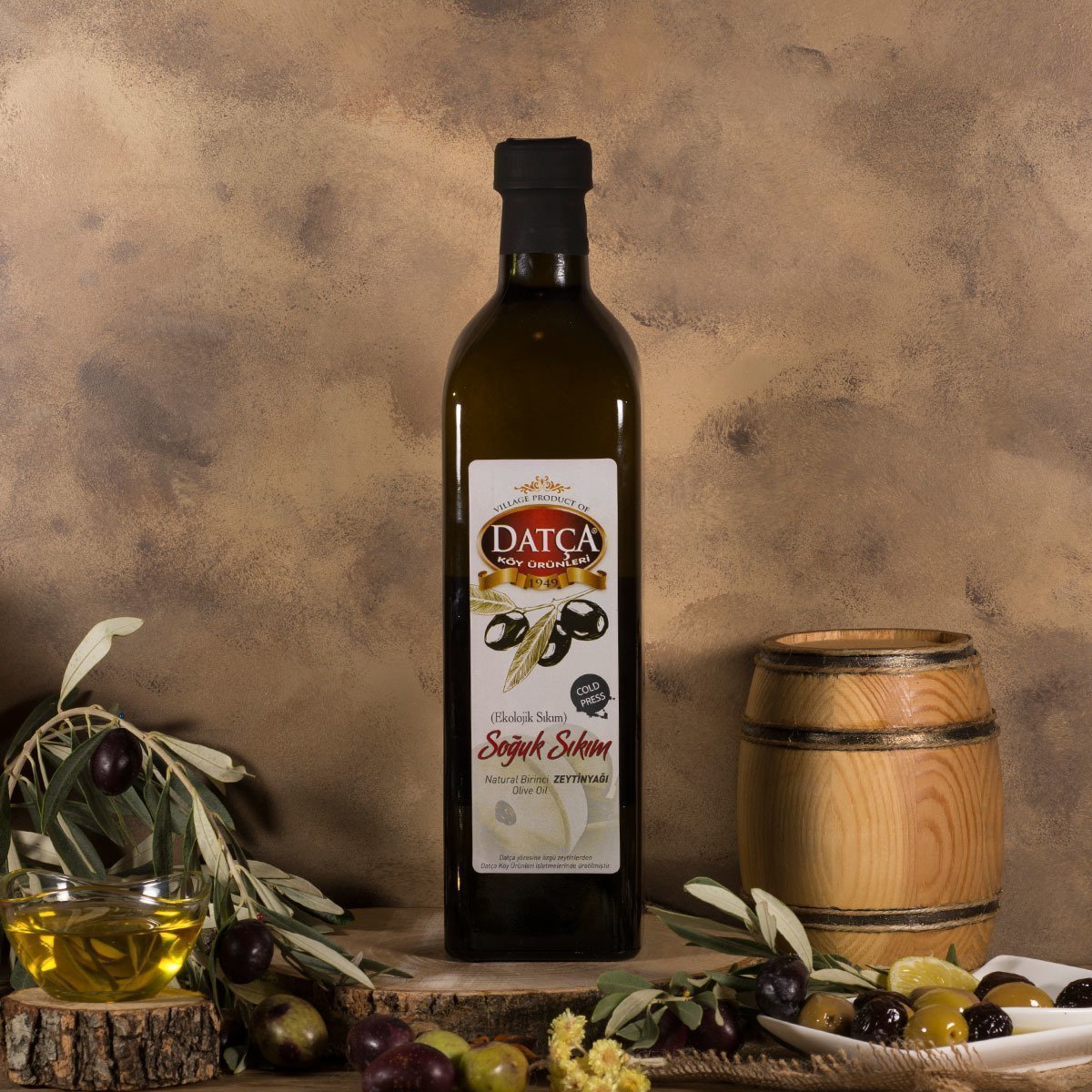 Datça Soğuk Sıkım 750 Ml (Cam Şişe)