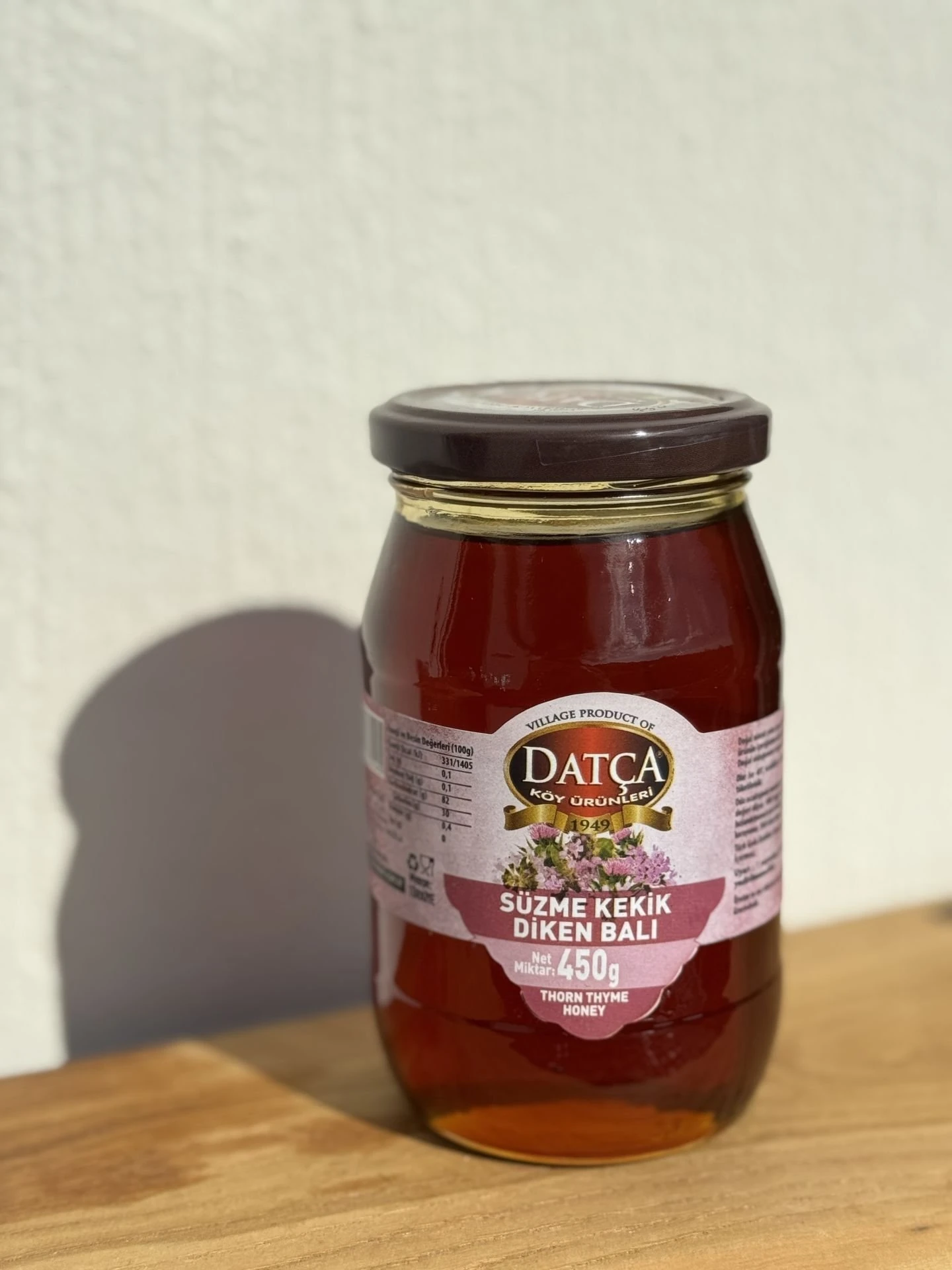 Datça Kekik &Diken Balı 450 Gr Kavanoz