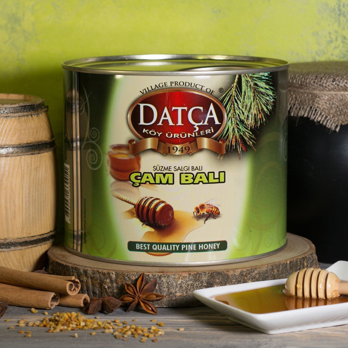 Datça Çam Balı 2750 Gr Teneke