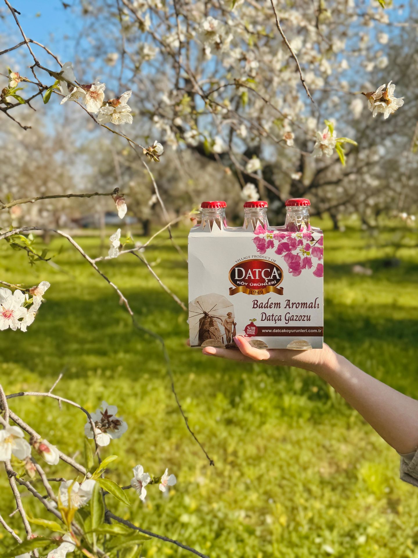 Datça Badem Aromalı Gazoz 6'LI