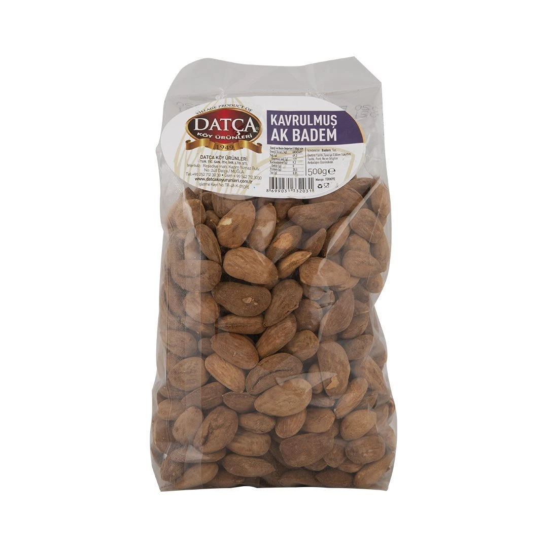 Kavrulmuş Ak Badem 1000 GR