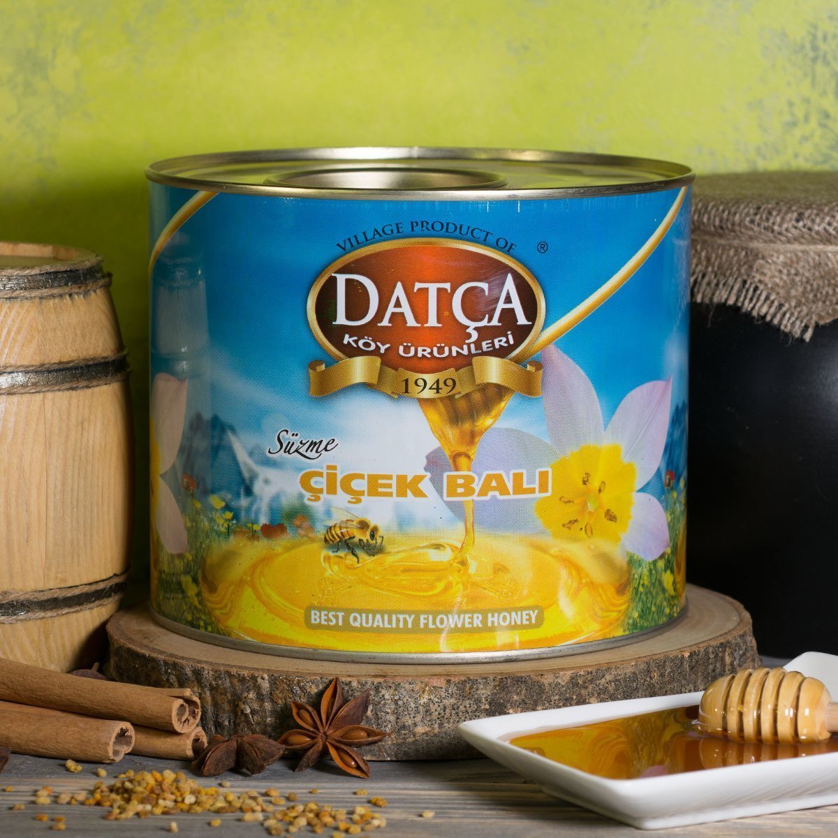 Datça Çiçek Balı 2750 Gr Teneke
