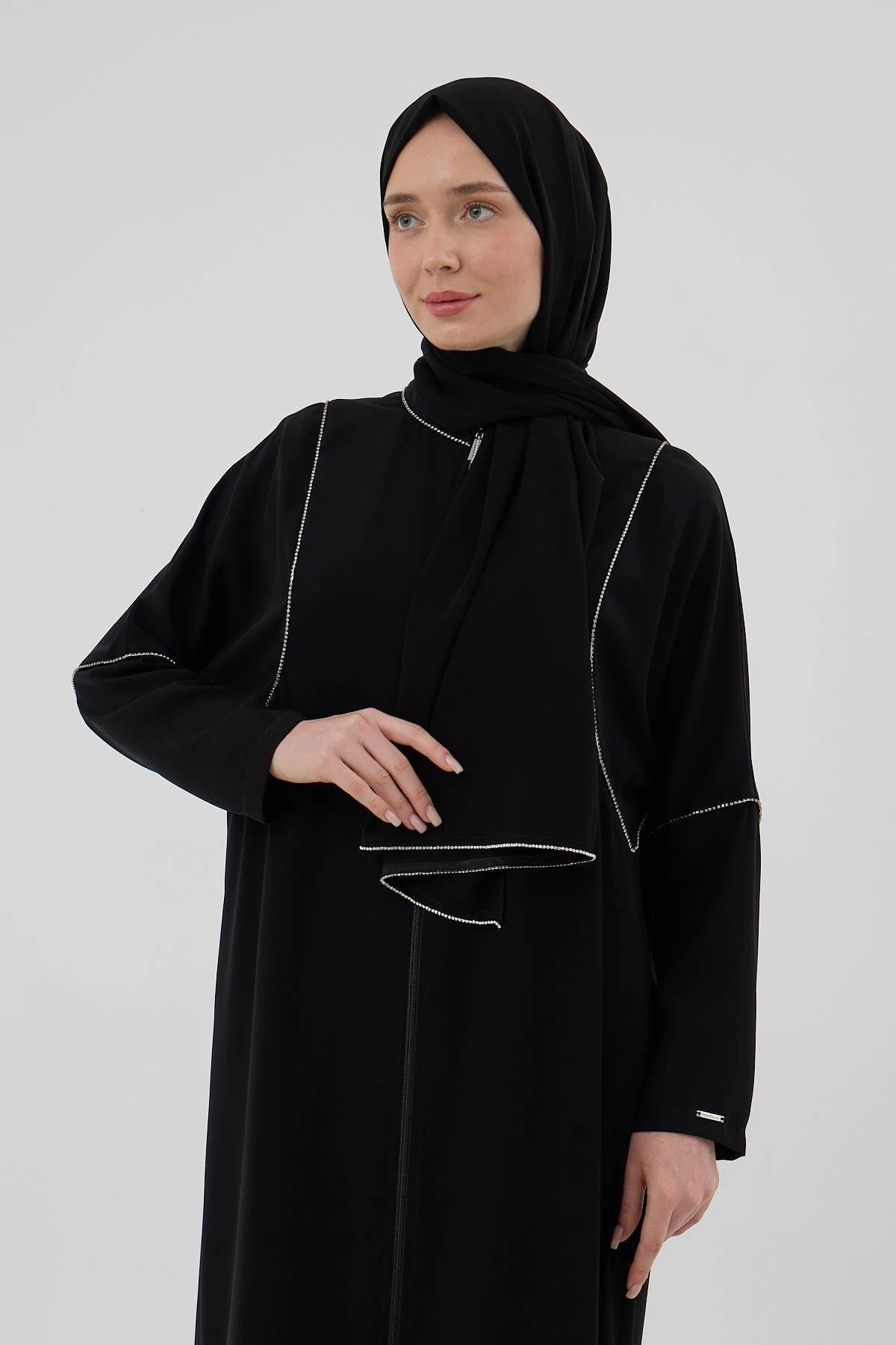 Taş Şeritli Ferace