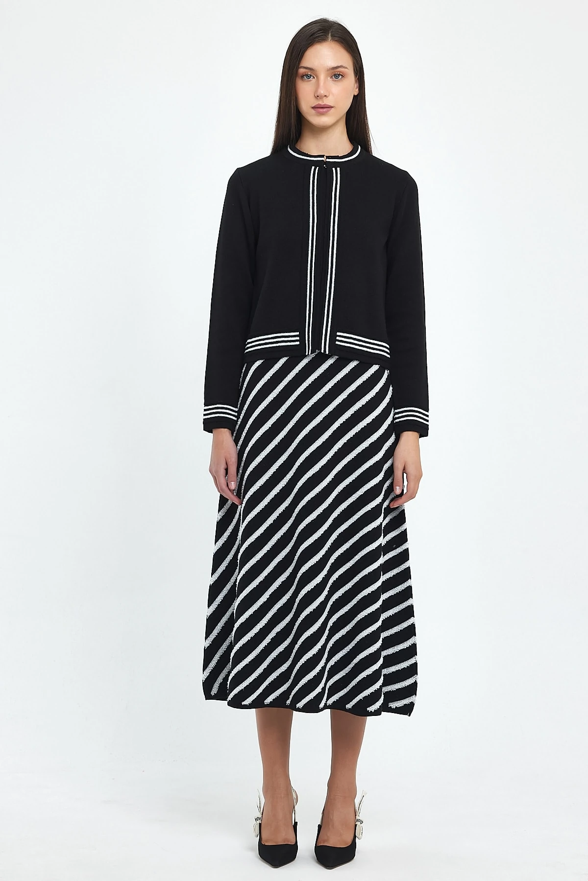 TRİKO YILDIZ ELBİSE