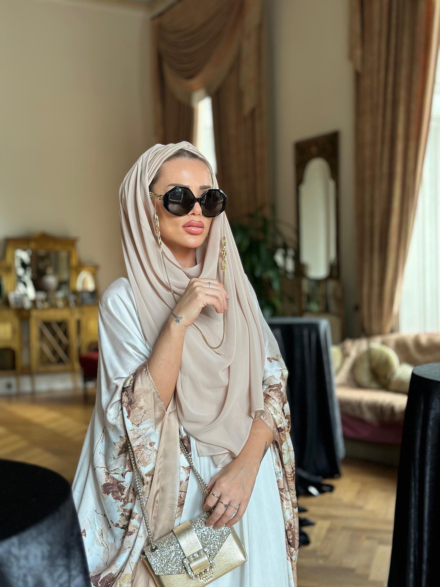 Şallı Burgulu Dolgulu Günlük Bone