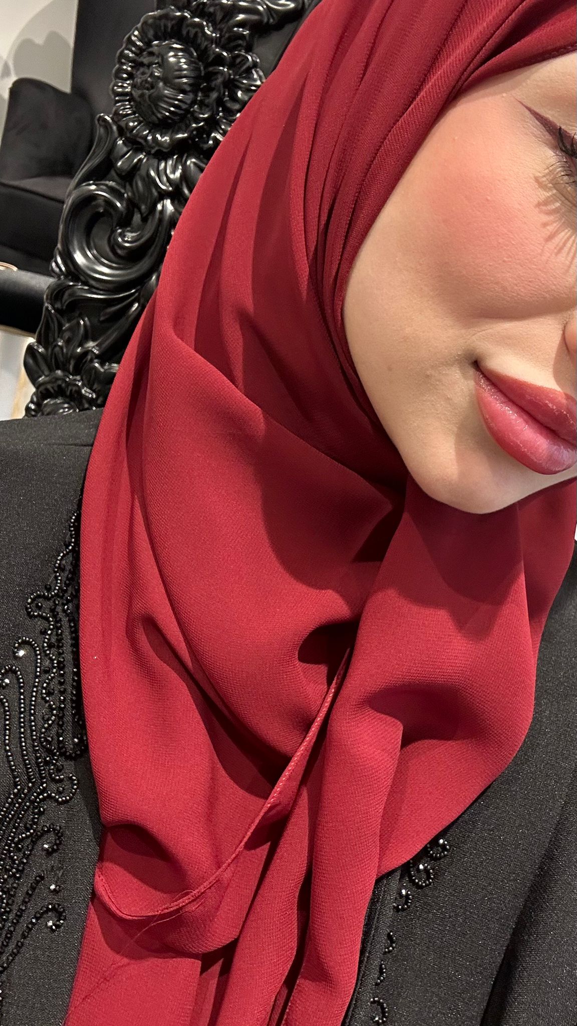 Queen Krep Şifon Şal