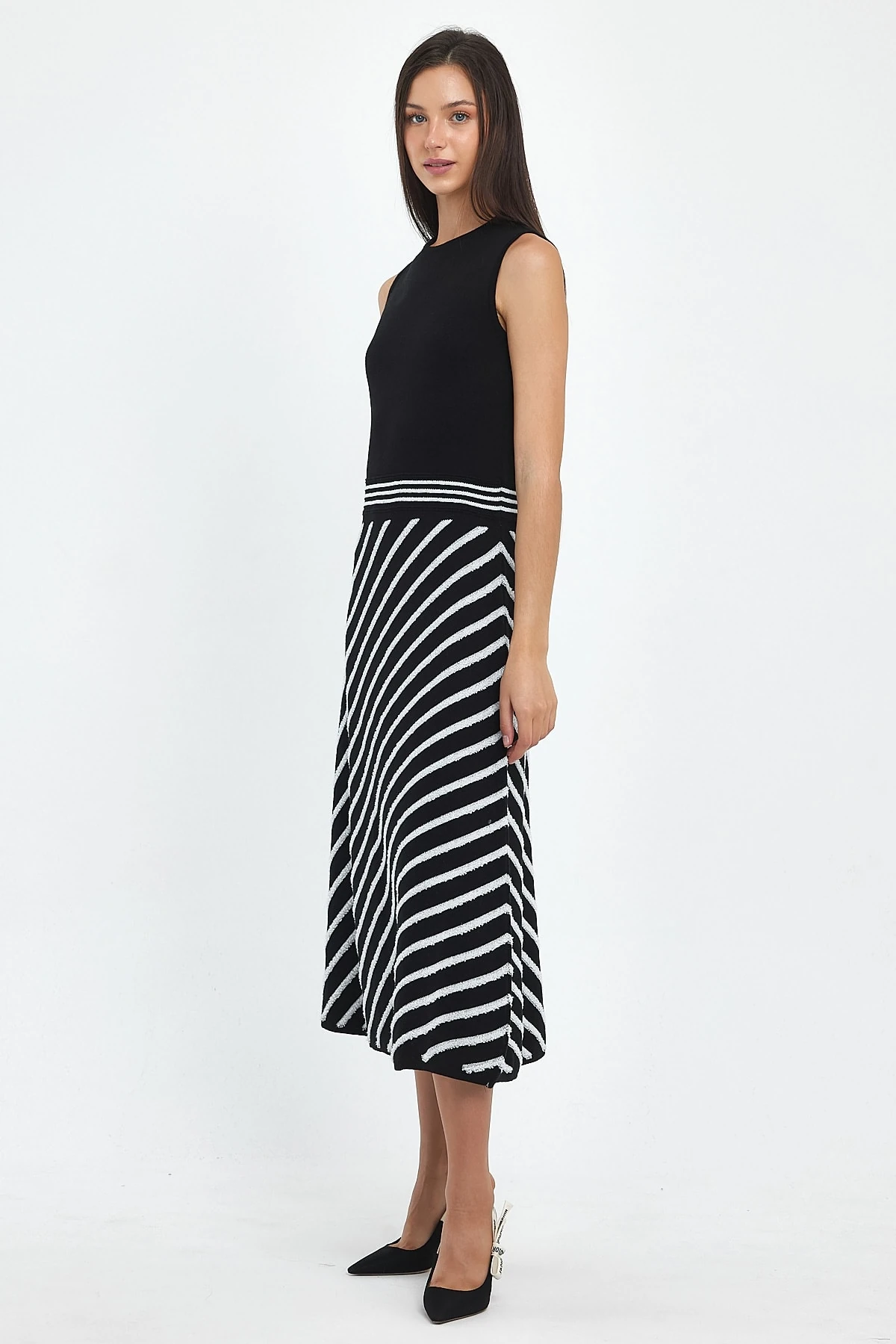 TRİKO YILDIZ ELBİSE