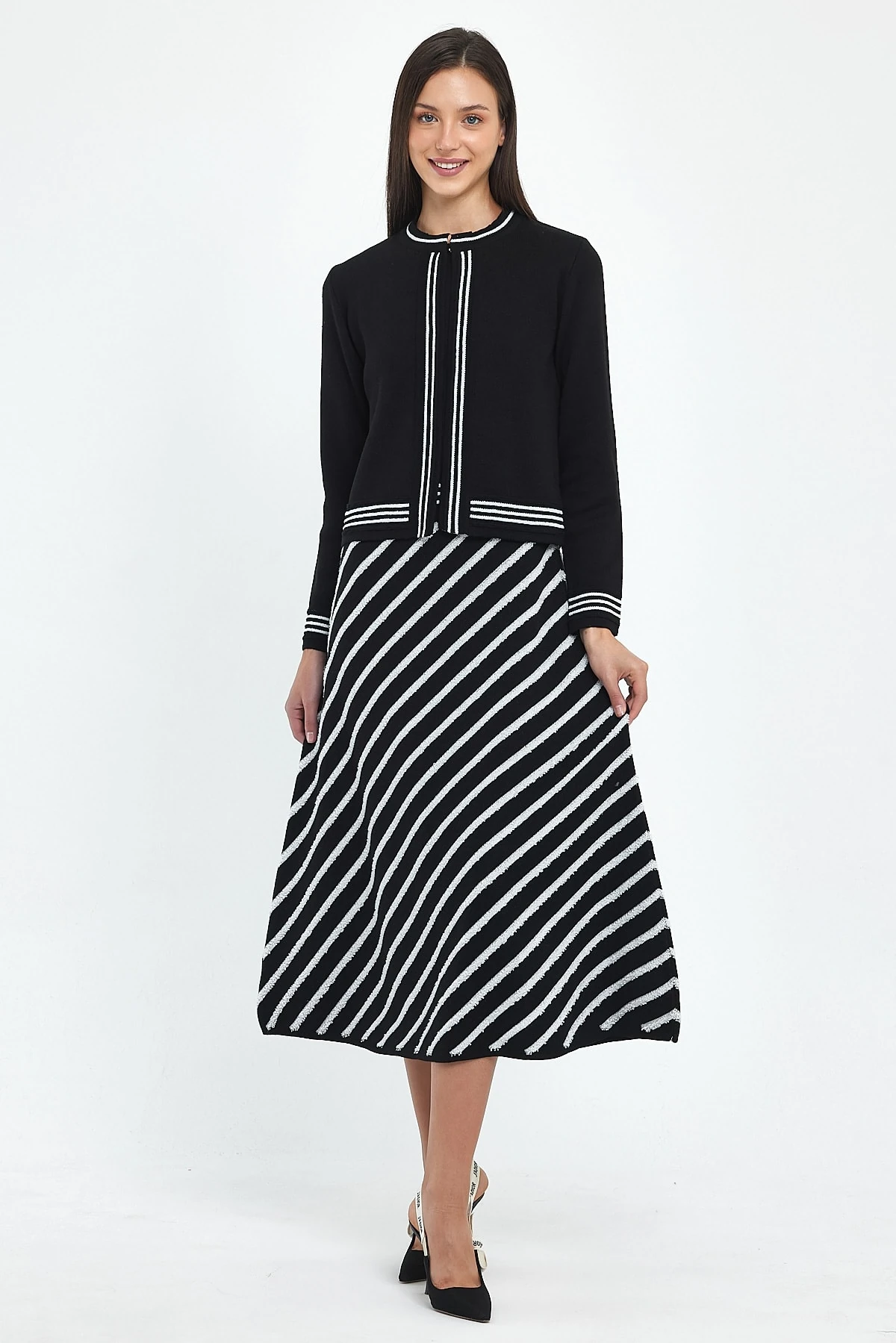 TRİKO YILDIZ ELBİSE