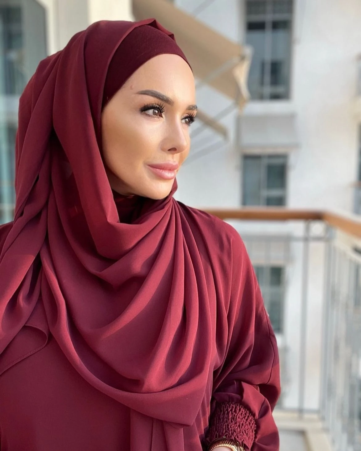 Queen Krep Şifon Şal