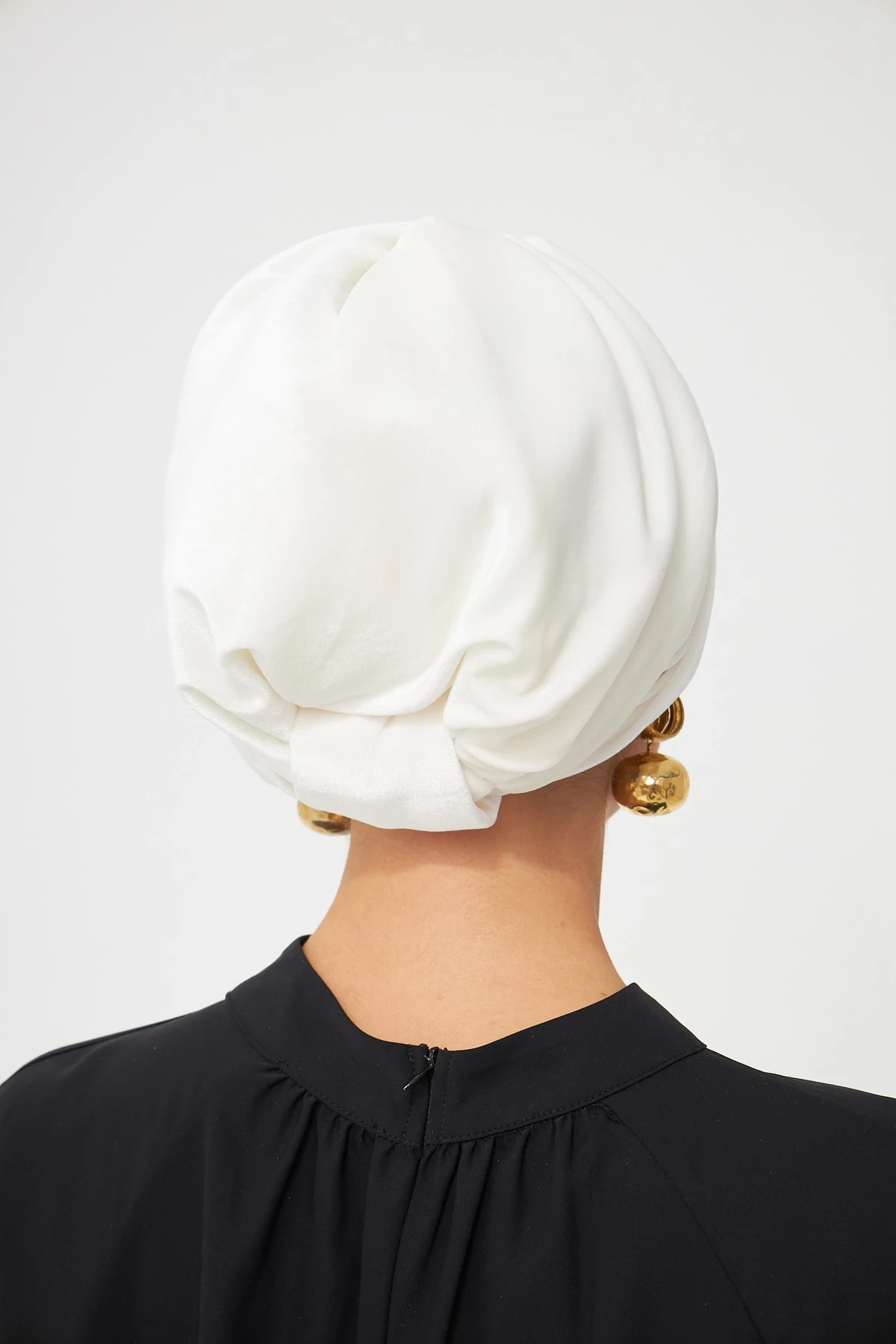 Kadife Burgulu Dolgulu Bone