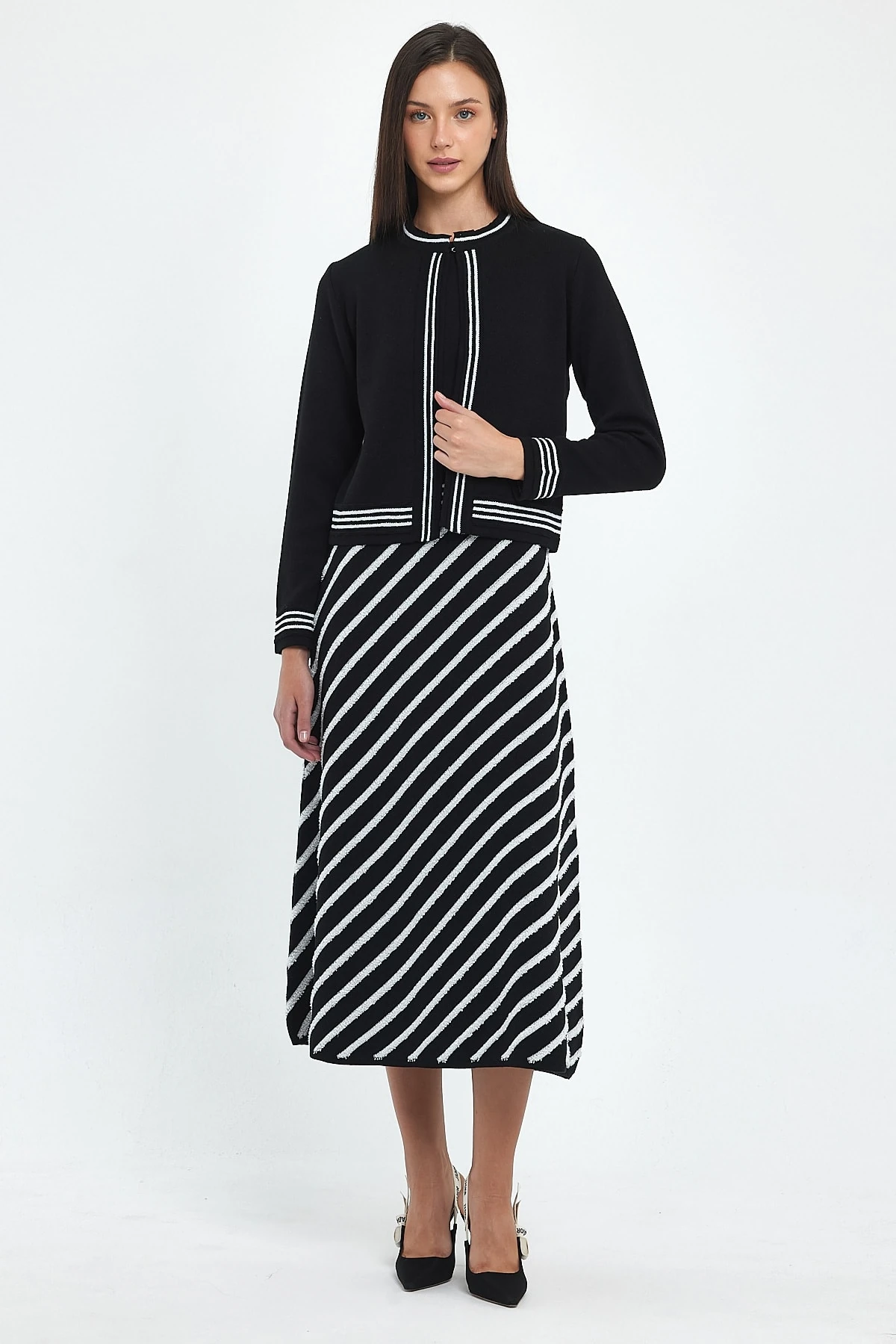 TRİKO YILDIZ ELBİSE