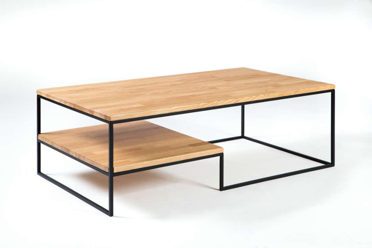 Çift Katlı Modern Orta Sehpa