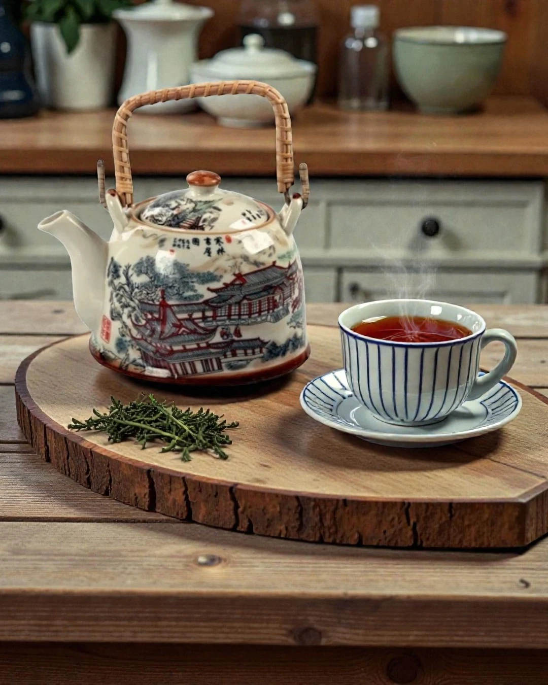 Bohem Porselen Demlik 