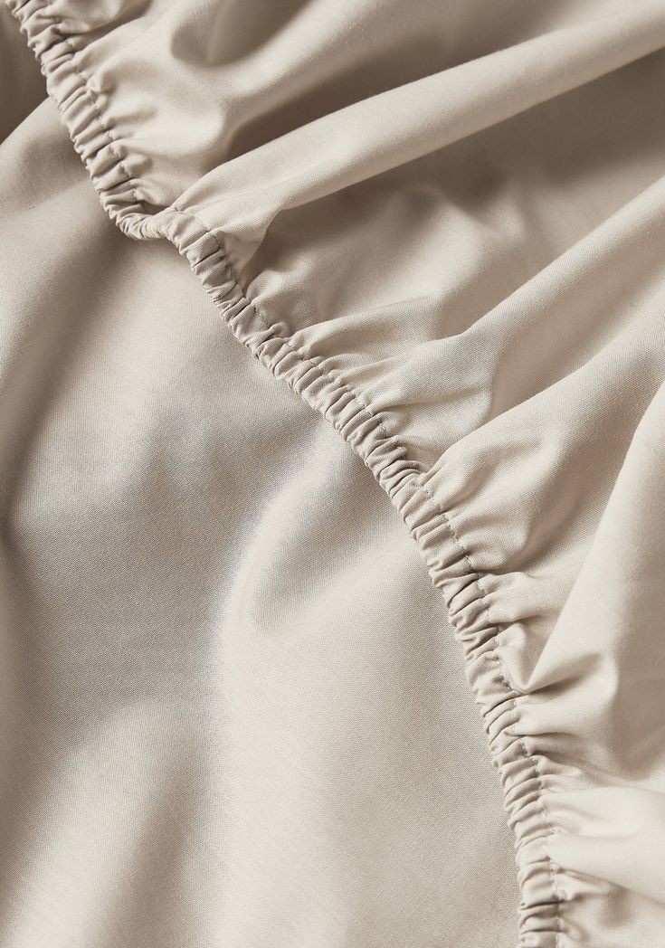 Çift kişilik 100x200 Lastikli Çarşaf - Bej Rengi