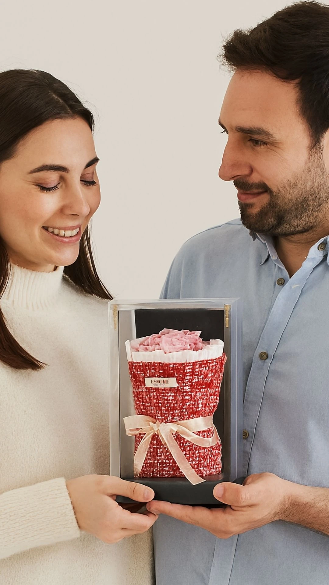 DEKORATİF HEDİYELİK ÇİÇEK BUKETİ