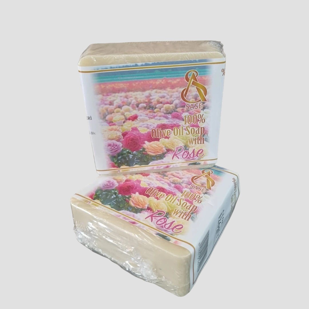 Güllü Zeytinyağı Sabunu 126 GR
