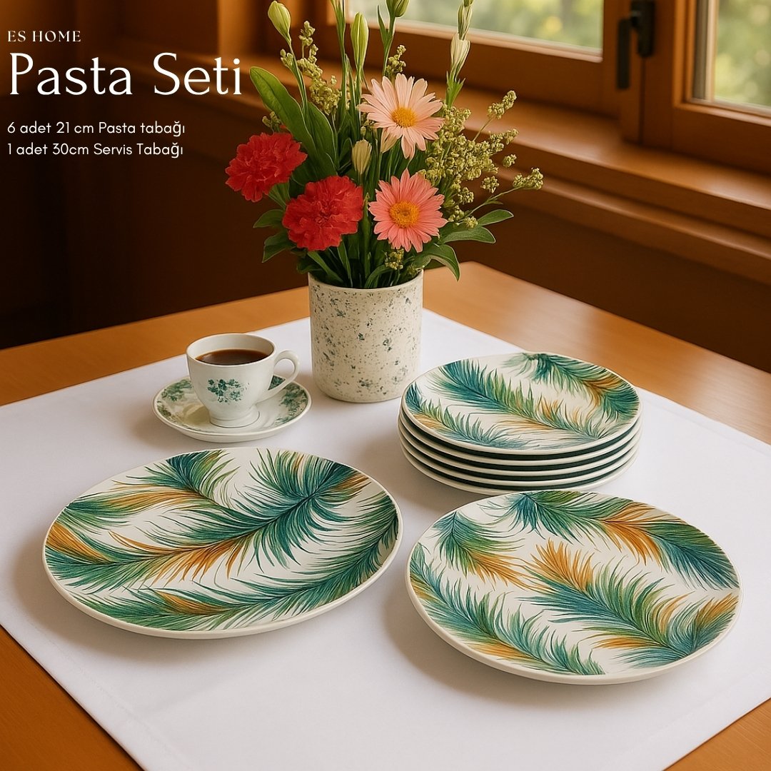 ES HOME PASTA SETİ 7 PARÇA