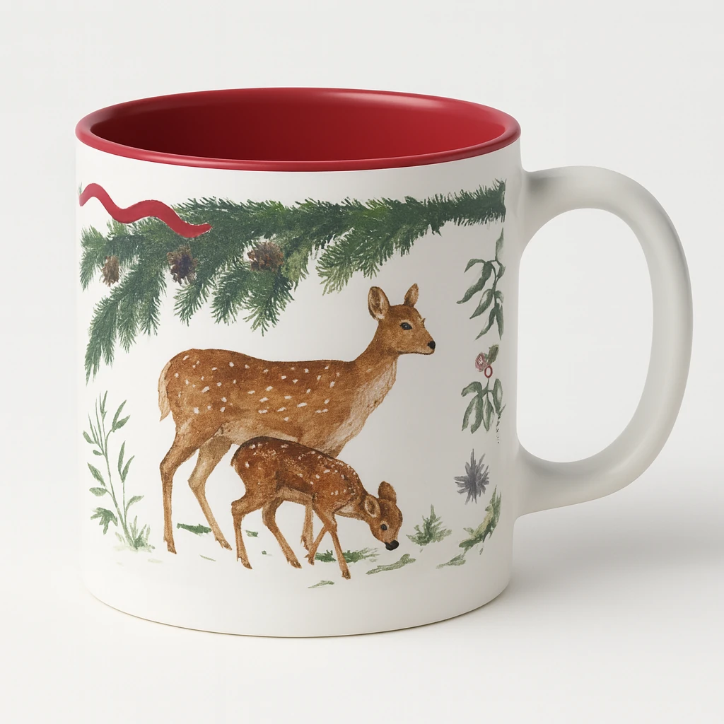 ÖZEL YILBAŞI TEMALI KUPA