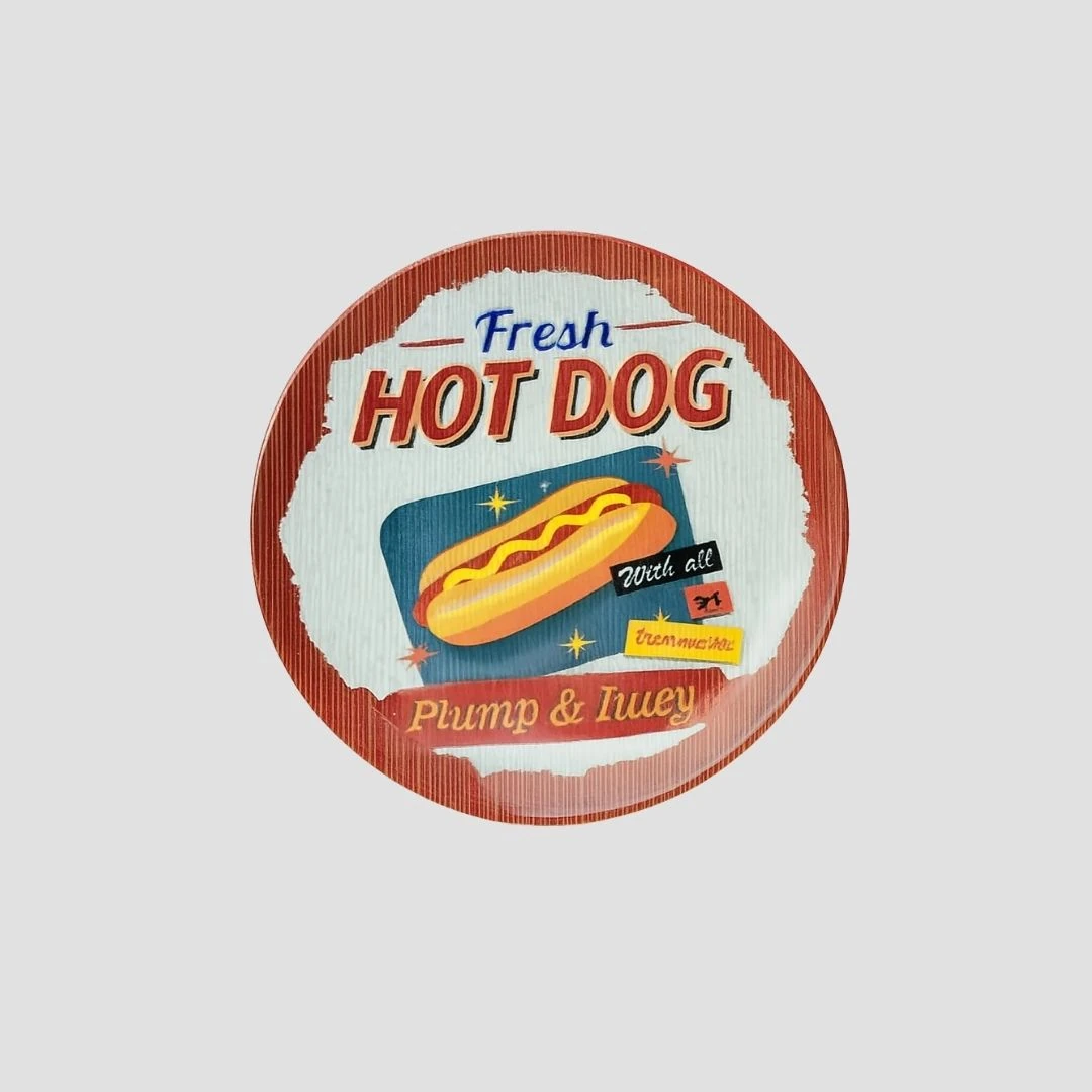  20 Cm Foot Design Tabak / Sosis