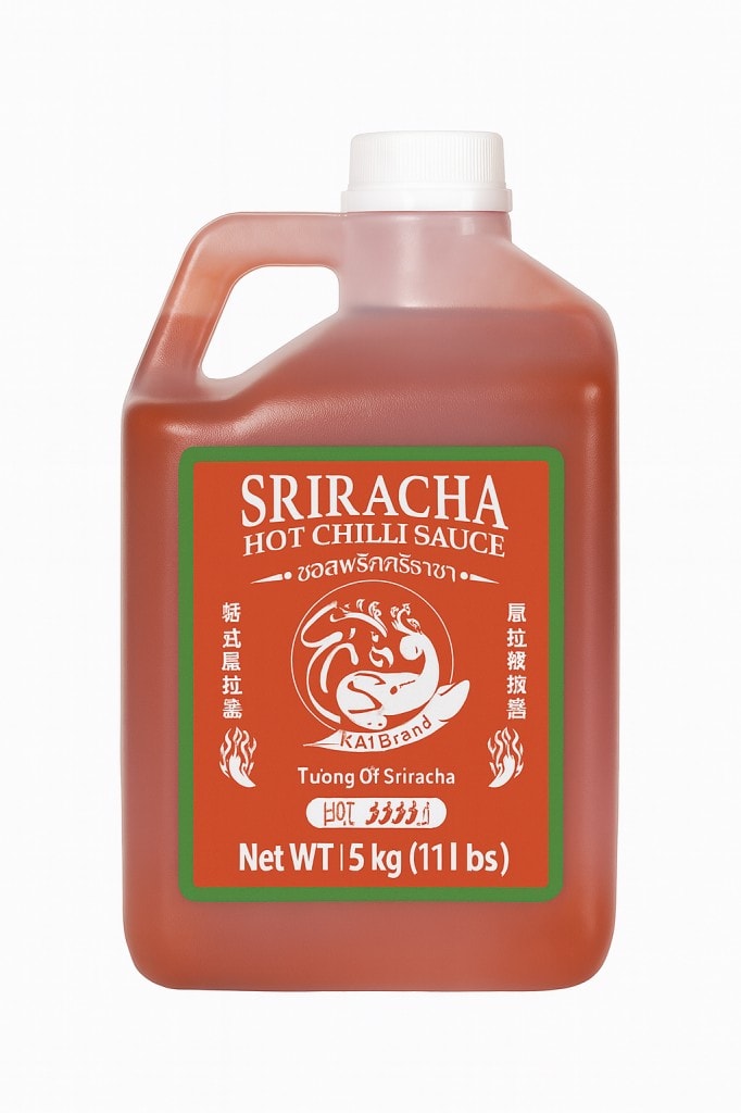 Kai Brand Sriracha Acı Biber Sosu 5 KG