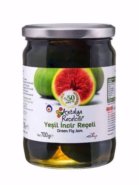 Antalya Reçelcisi Yeşil İncir Reçeli 700 G 