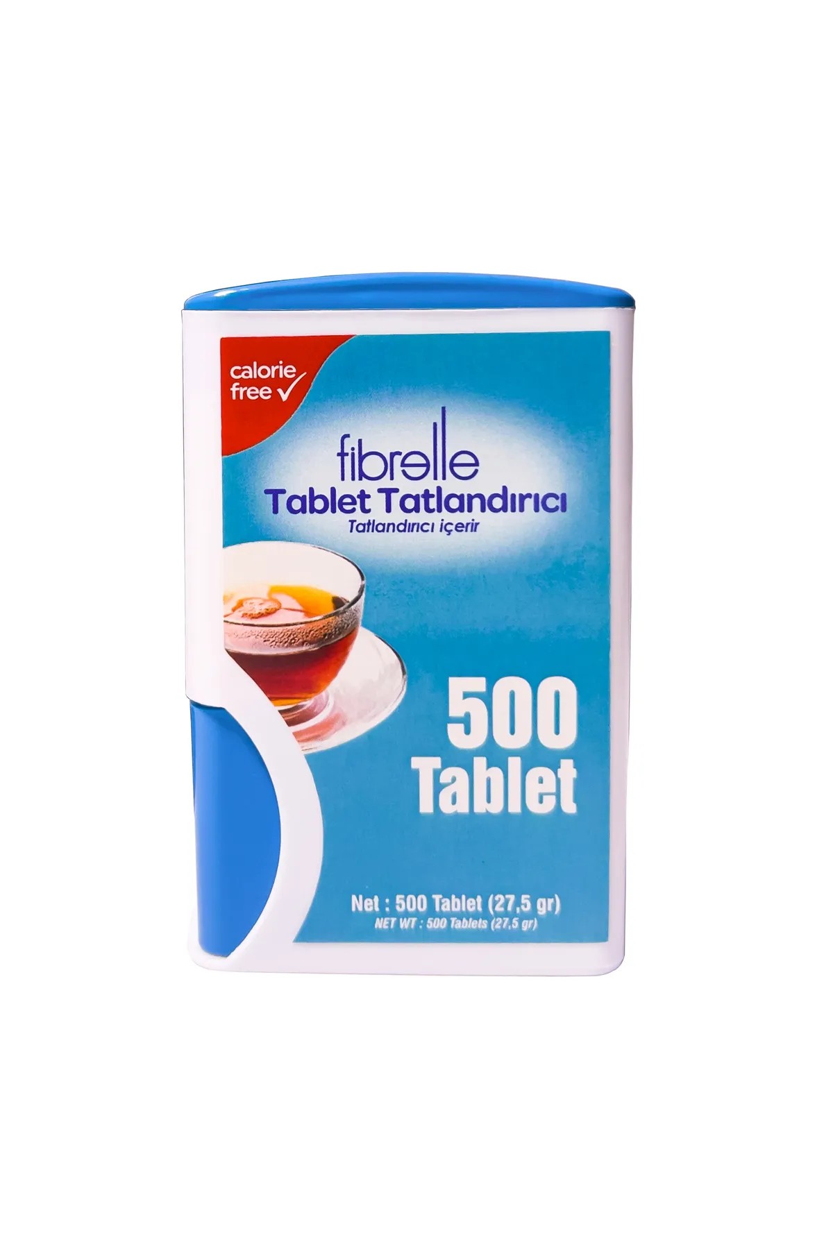 Fibrelle Sakarin Bazlı Tablet Tatlandırıcı 500 Adet 