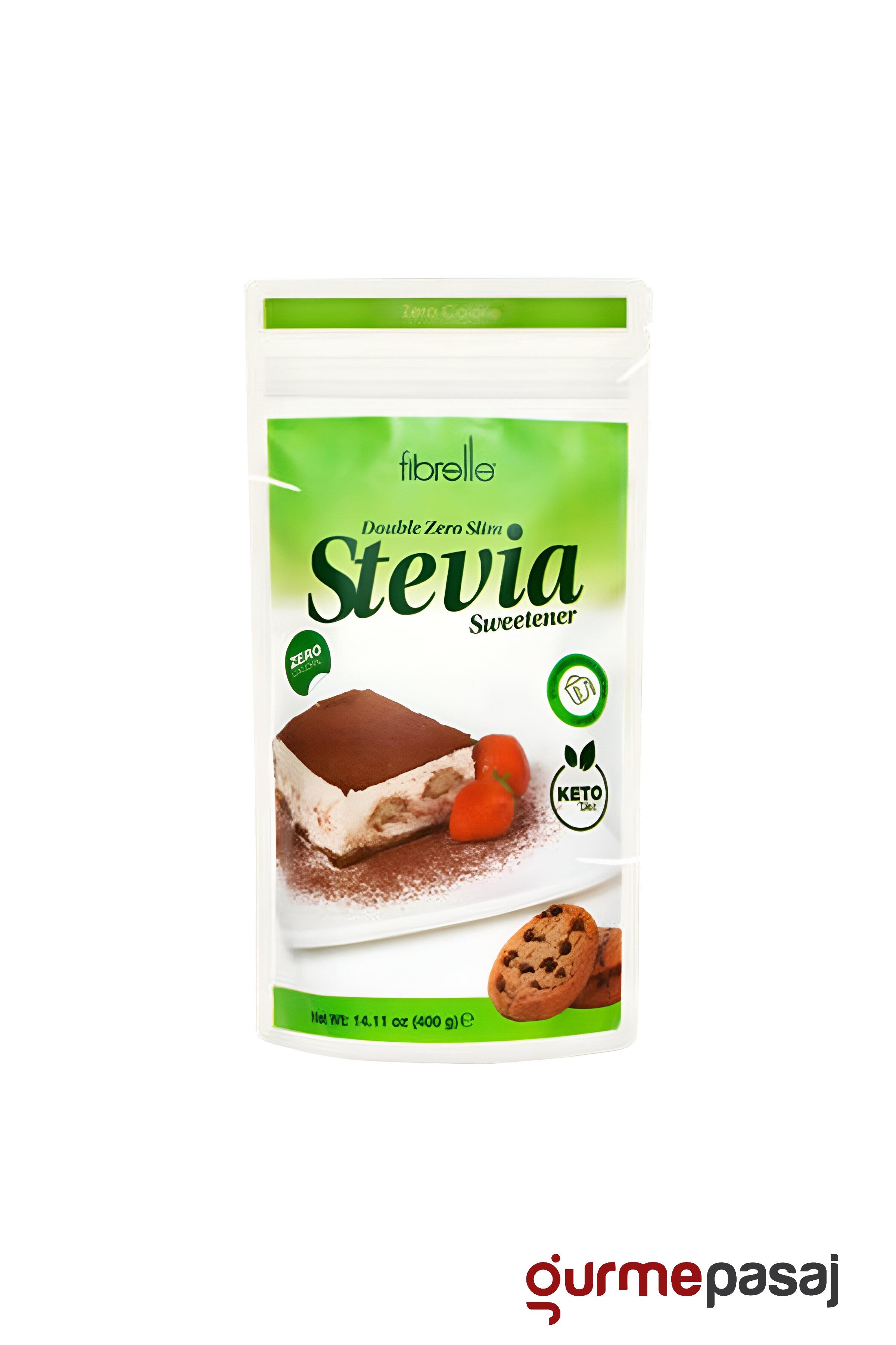 Fibrelle Double Zero Slim Stevia Tatlandırıcı 400 G