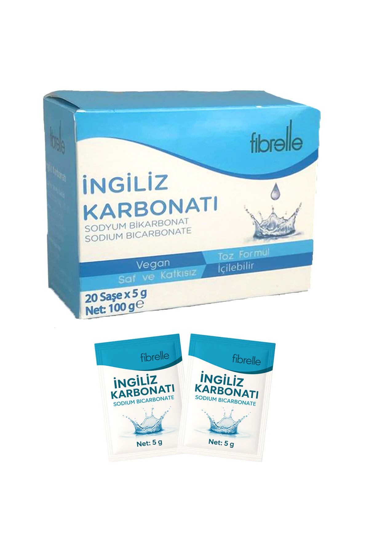 Fibrelle İngiliz Karbonatı 5 G x 20 Şase