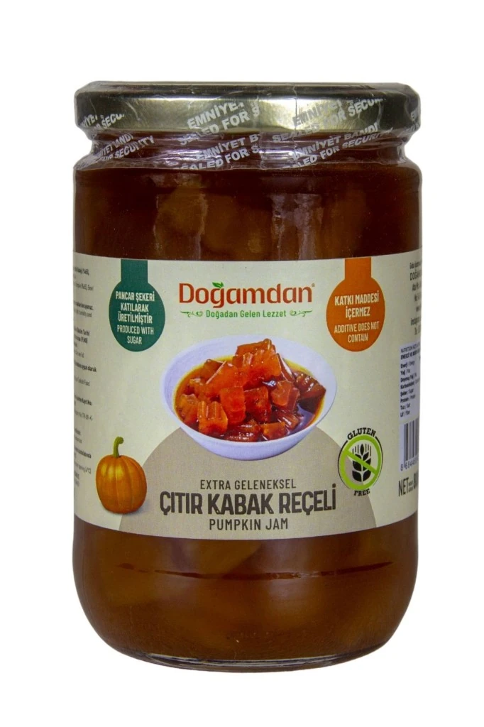 Doğamdan Çıtır Kabak Reçeli 800 G 