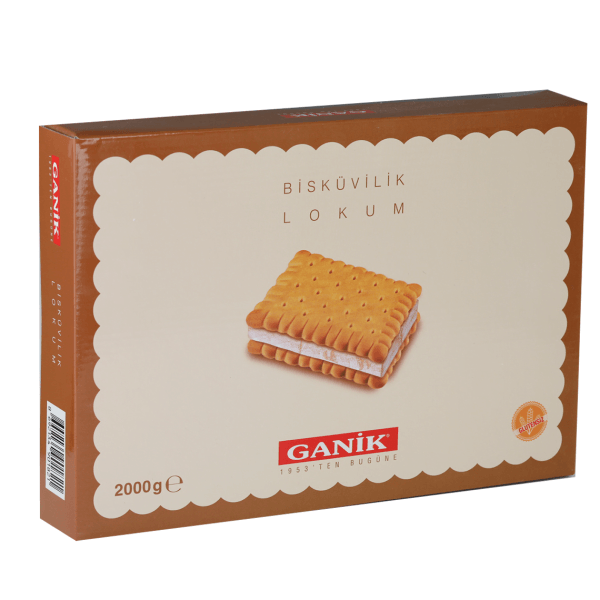Ganik Lokum Bisküvilik 2 KG 