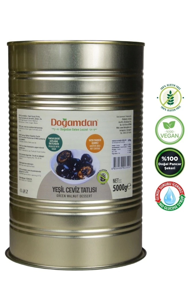 Doğamdan Yeşil Ceviz Tatlısı 5 KG 