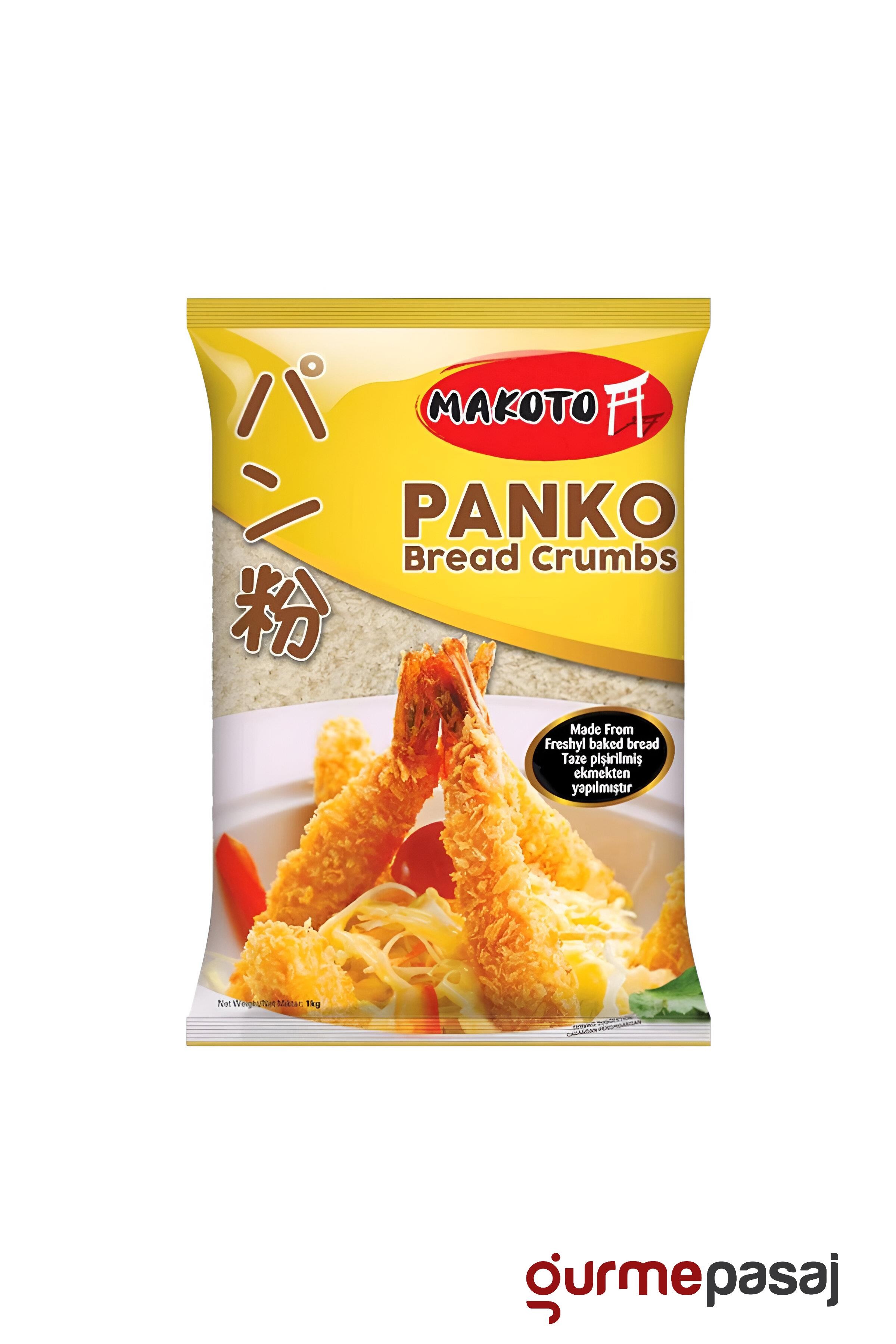 Makoto Panko Japon Ekmek Kırıntısı (Bread Crumbs) 1 KG x 10 Adet (Koli)