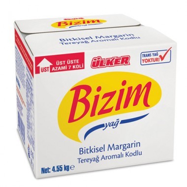 Bizim Tereyağ Aromalı Margarin 4550 G