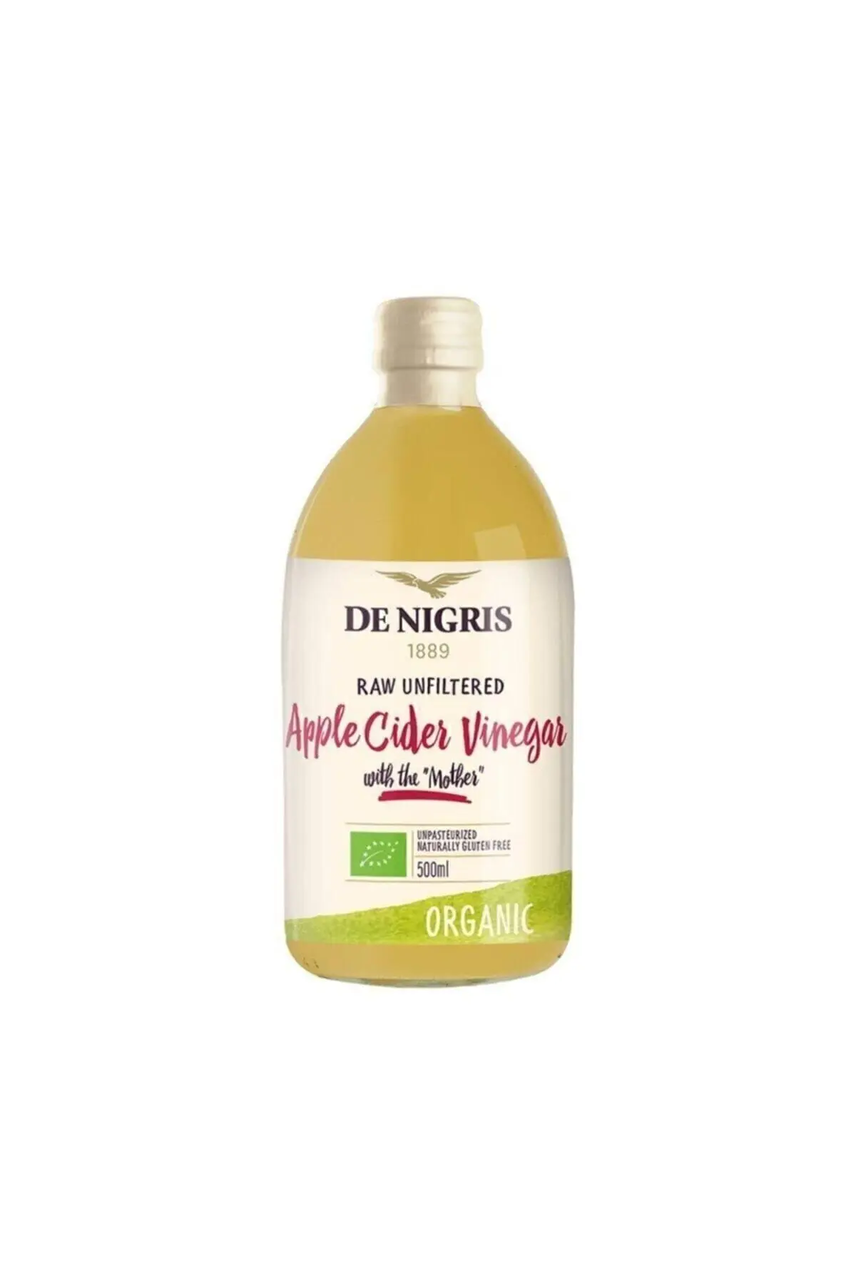 De Nigris Organik Elma Sirkesi (Apple Cider Vinegar) 500 ML 