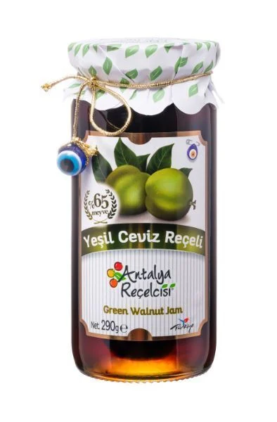 Antalya Reçelcisi Yeşil Ceviz Reçeli 290 G 